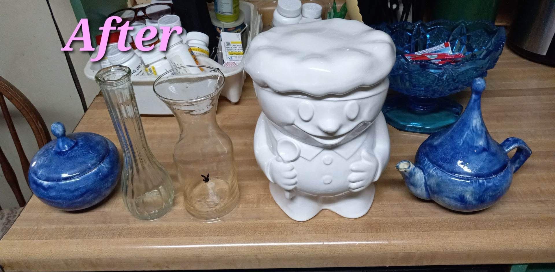 Counter & collectibles — After