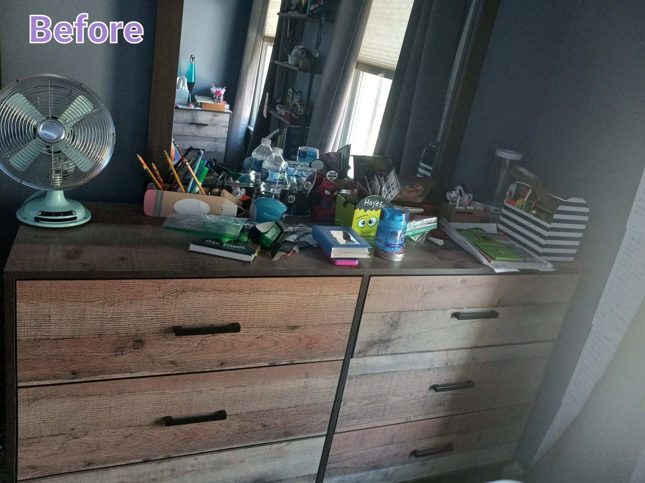 Kid's dresser — Before